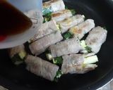 簡単♫梅紫蘇風味✿ズッキーニの豚肉巻き✿作り方5写真