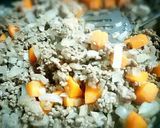 ゴロゴロ夏野菜の挽き肉カレー作り方3写真