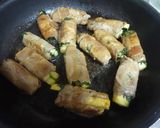 簡単♫梅紫蘇風味✿ズッキーニの豚肉巻き✿作り方6写真