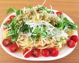じゃこと水菜のサラダパスタ作り方6写真