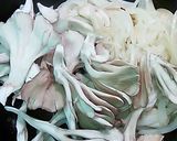 ヘルシー塩麹炒(ささ身・舞茸・玉ねぎ)作り方3写真