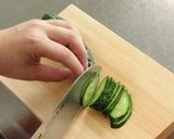 ＊基本の切り方＊せん切り（きゅうり）作り方1写真