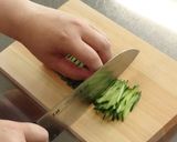 ＊基本の切り方＊せん切り（きゅうり）作り方3写真