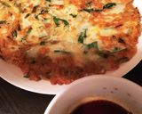 【節約】ある物でチーズチヂミ！簡単、弁当作り方5写真