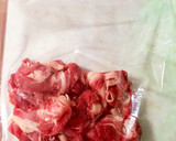簡単！おかずに漬けダレ牛肉の焼肉炒め作り方1写真