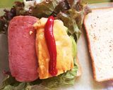 朝食メニューを一気に採れるわんぱくサンド作り方5写真
