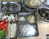 元気印！！青の具沢山玄米パエリア作り方3写真