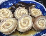 京あげと豚バラのロール煮作り方10写真