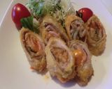 ♡絶品！豚ロースの青じそキムチーズフライ作り方7写真