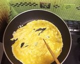 簡単ふわふわのチーズオムレツ作り方3写真