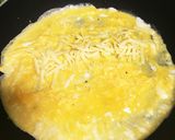簡単ふわふわのチーズオムレツ作り方4写真
