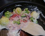 簡単！野菜とハムのクリームソテー作り方4写真