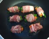 お野菜たっぷりカラフル♡甘辛肉巻き♡作り方3写真