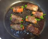 お野菜たっぷりカラフル♡甘辛肉巻き♡作り方6写真