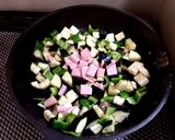 【 ナスとピーマンの炒飯♪】作り方3写真