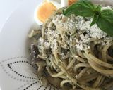 バジルのパスタ (松の実なし)作り方6写真