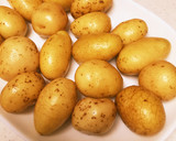 新じゃが芋で皮付き簡単☆甘辛味噌からめ作り方2写真