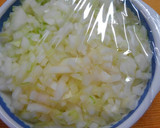 簡単マグロと鶏肉のハンバーグ♪デミソース作り方1写真