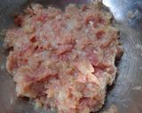 簡単マグロと鶏肉のハンバーグ♪デミソース作り方8写真