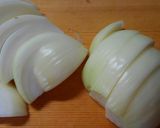 レタス鶏むね肉 アスパラのカレー風スープ作り方2写真