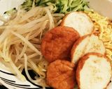 魚河岸あげのせ冷やし中華♪作り方4写真