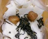 大根と梅干と塩昆布の簡単即席漬作り方1写真