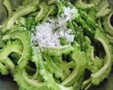 うちのゴーヤチャンプルー♪作り方1写真
