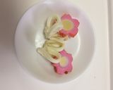 小桜とチーズのお花作り方2写真