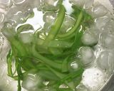 アスパラとマンゴーのオープンサンド作り方3写真