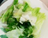 紀文食品「魚河岸あげ(R)」サラダ作り方1写真
