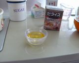 ★　フレッシュ桃のババロア　★作り方1写真
