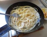 最速の焼きたらこのパスタ作り方12写真