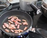 居酒屋風★パリパリ麺の温玉サラダ作り方1写真