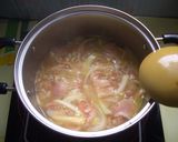 カルボナーラ風カレー作り方5写真