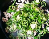 豚肉と万願寺炒め☆作り方2写真