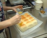 ミルキ～チョコクリームパン：ちぎりパン作り方14写真