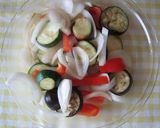 醤油麹で簡単☆たっぷり夏野菜の焼うどん作り方2写真