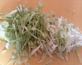 冷凍コロッケと納豆の油揚げつつみ作り方1写真