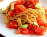 簡単！ツナと塩昆布の和風冷製パスタ作り方6写真