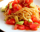 簡単！ツナと塩昆布の和風冷製パスタ作り方6写真