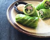 キャベツの青野菜春巻き作り方6写真