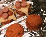 【簡単】楽しい可愛い練り物ハンバーガー♡作り方2写真