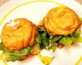 【簡単】楽しい可愛い練り物ハンバーガー♡作り方5写真