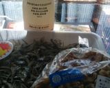 簡単♪ちりめんとくるみの佃煮作り方1写真