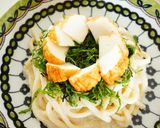魚河岸あげ®のっけ冷製めんたい豆乳うどん作り方4写真