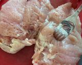 オーブンで楽々＊鶏チャーシュー作り方1写真