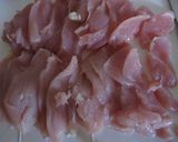 鶏胸肉のやわらかカレー照り焼き❤作り方1写真