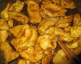 鶏胸肉のやわらかカレー照り焼き❤作り方4写真