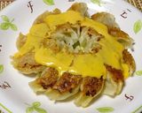餃子のとろとろチーズかけ作り方3写真