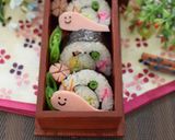 【キャラ弁】海苔巻きカタツムリ弁当作り方7写真